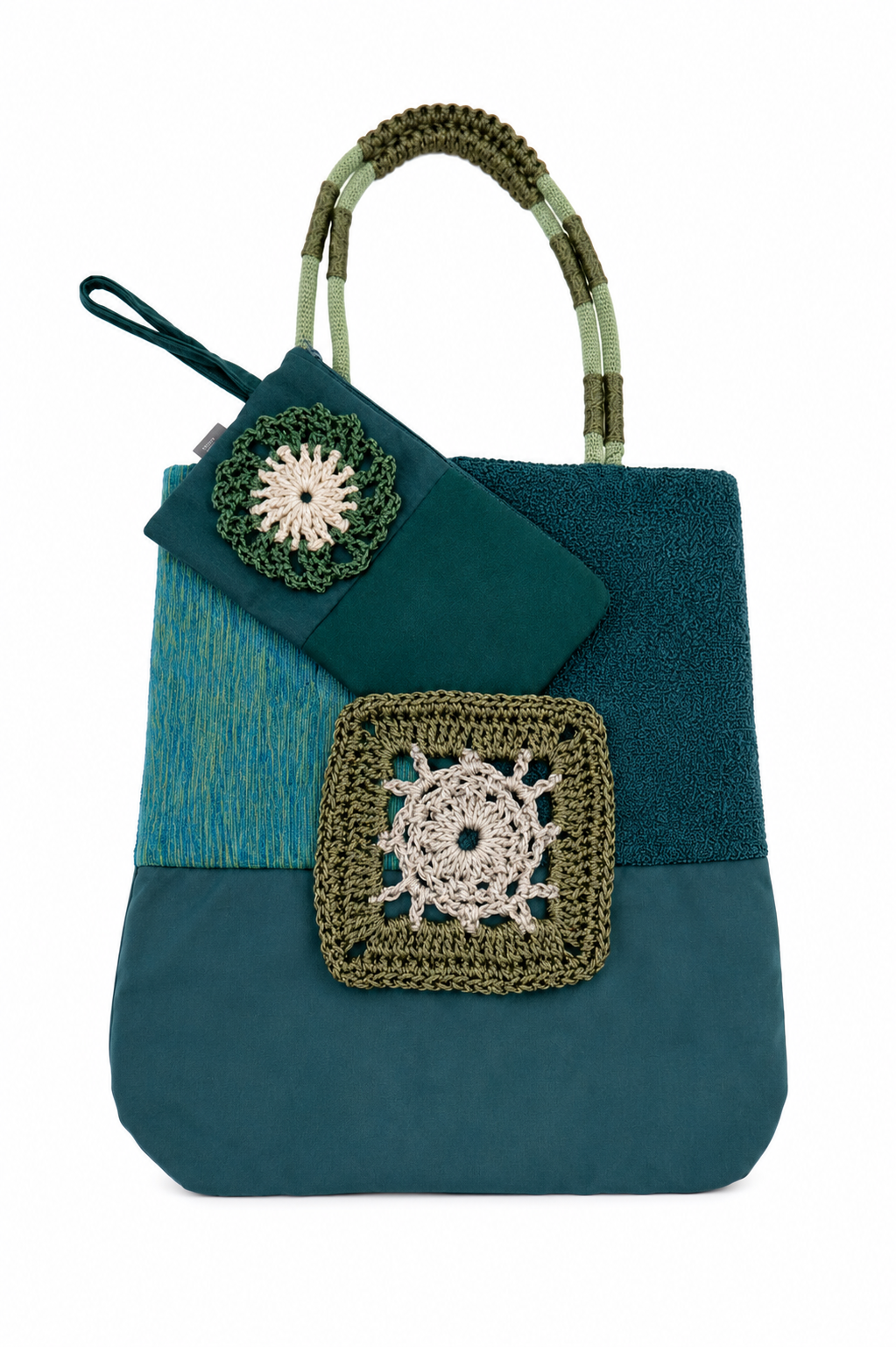 Bolsa Flor Upcycling c/ Carteira