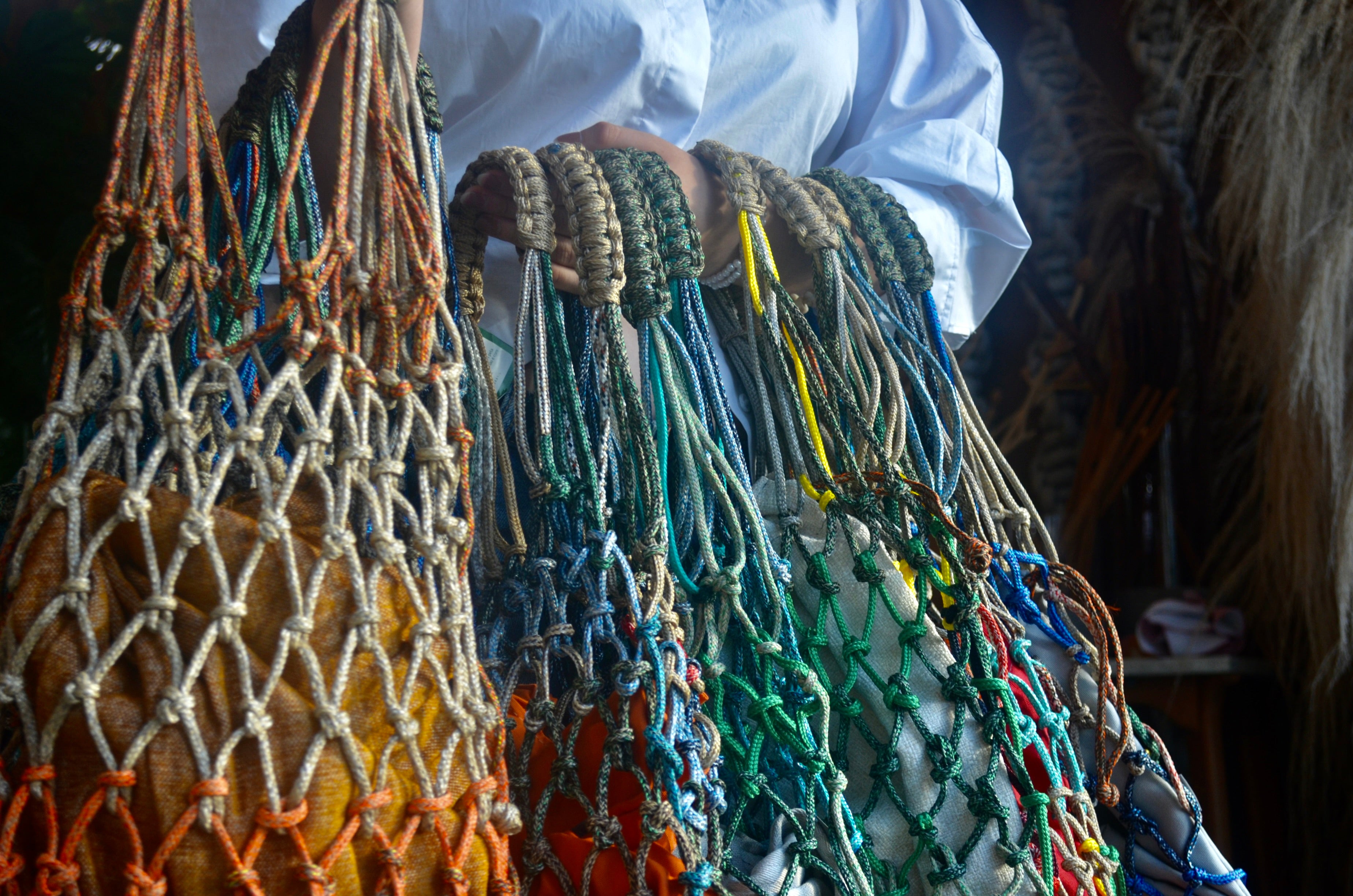 Bolsa Sereia Upcycling