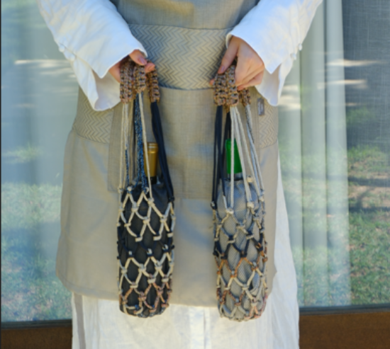 Porta Vinho Sereia Upcycling