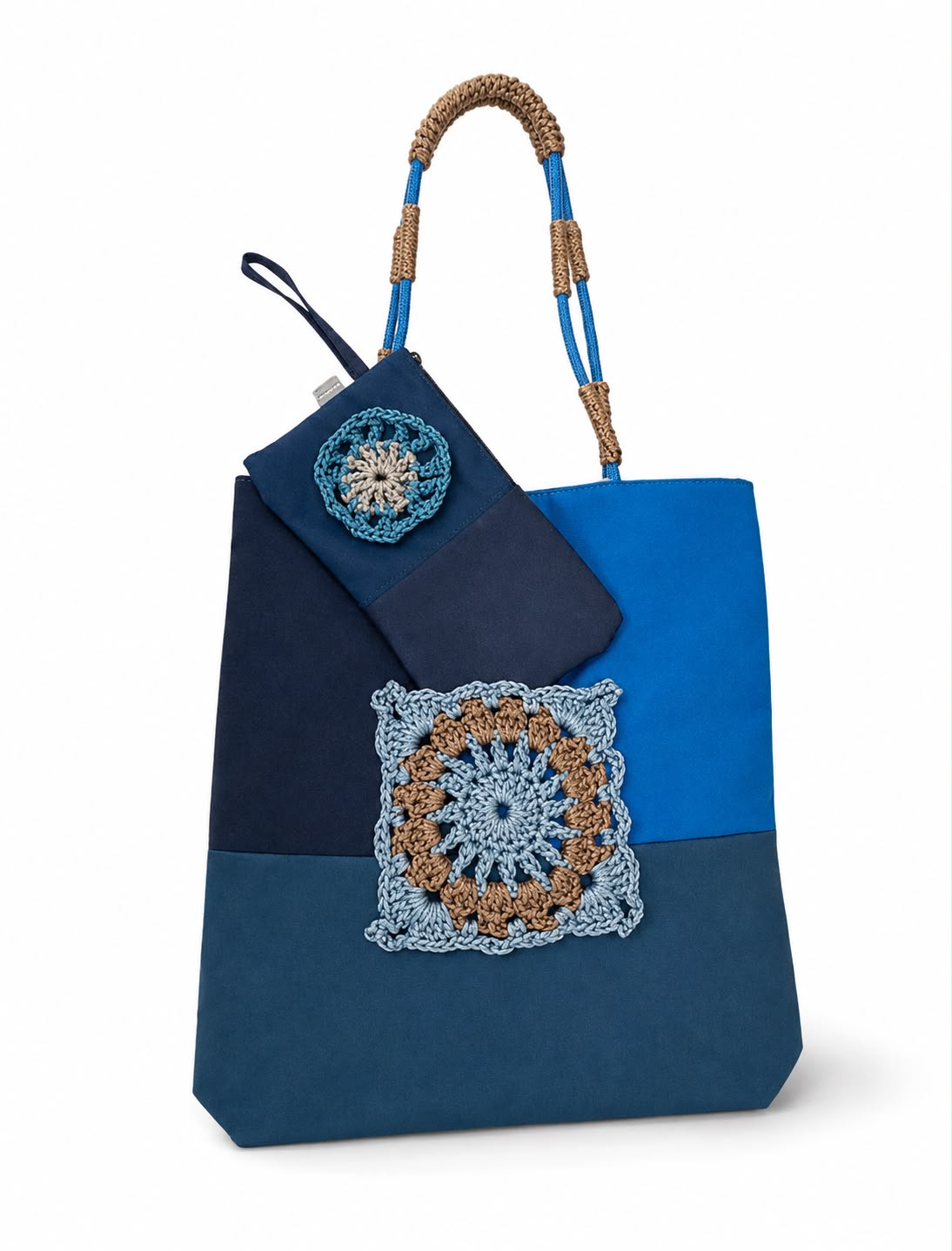 Bolsa Flor Upcycling c/ Carteira